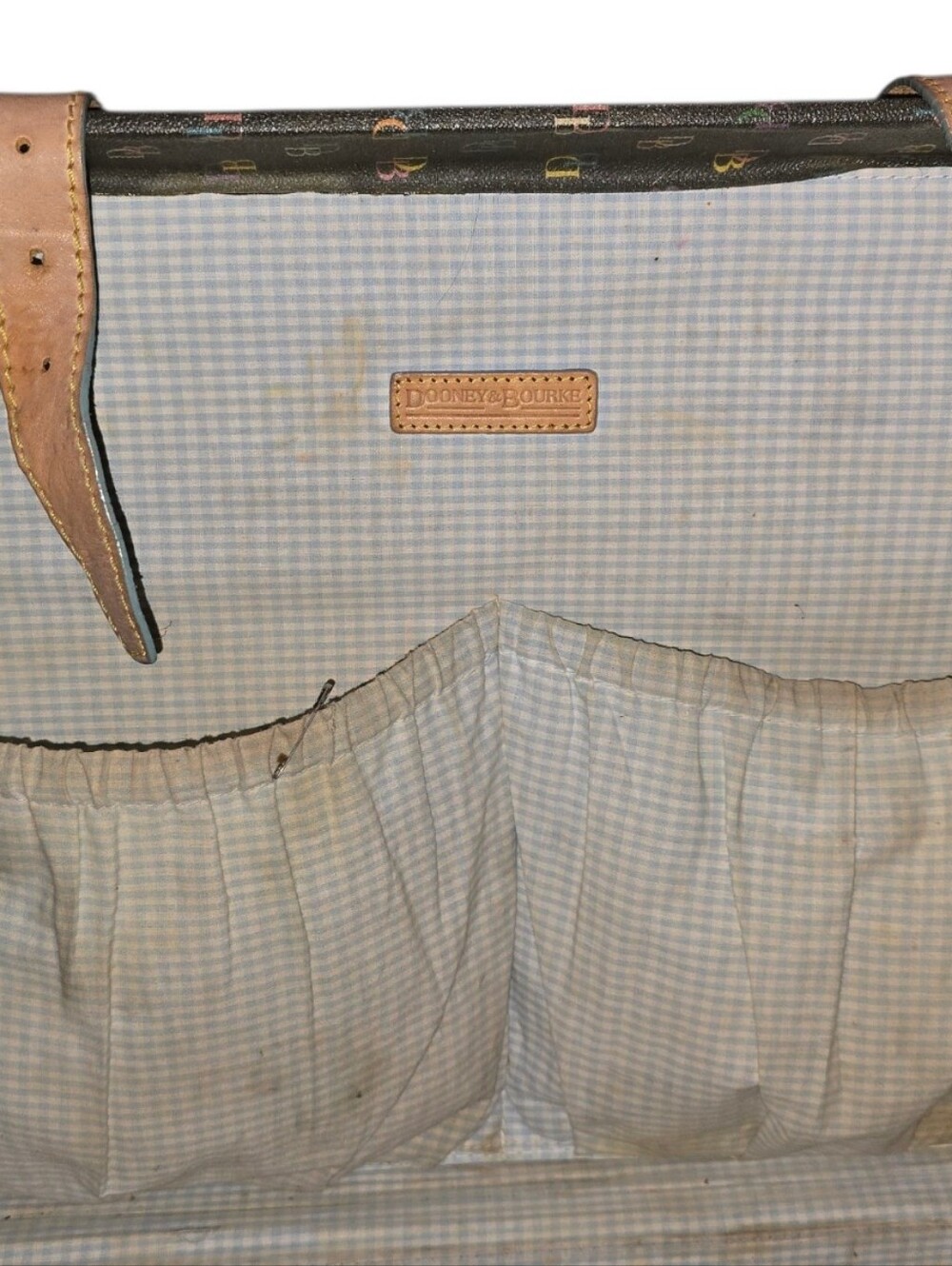 Dooney & Bourke hard-sided rolling steamer trunk - Picture 10 of 11